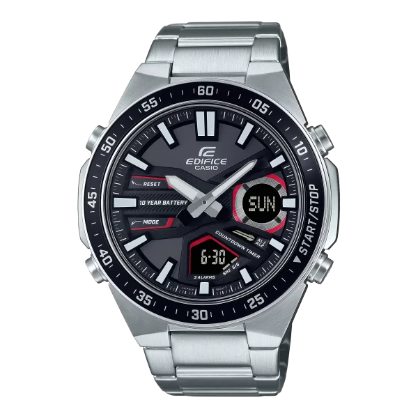 Orologio Cronografo digitale da uomo firmato Casio Edifice EFV C110D 1A4VEF