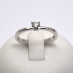 Anello Solitario con Diamante 0.23ct Giorgio Visconti