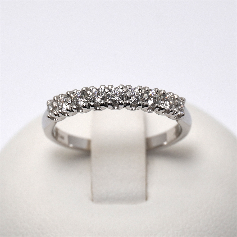 2-veretta-diamanti-giorgio-visconti-oro-bianco-gioielli-donna-ab-preziosi-balzano-gioielleria-bari-AB16009C.jpg Anello Veretta Nove Diamanti 0.44ct Giorgio Visconti - immagine 1