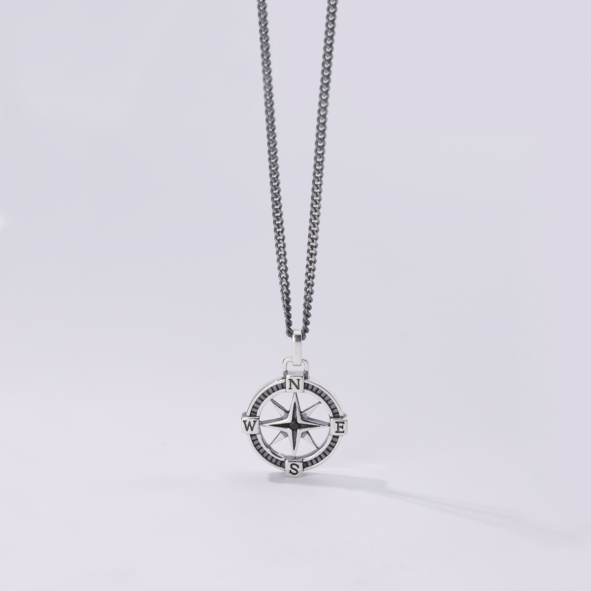 553380-2.jpg Collana con Rosa dei Venti Uomo Mabina - immagine 1