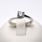 Anello Solitario Valentino in Oro e Diamante 0.55ct  Giorgio Visconti