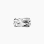 Anello Kidult Fasce Intrecciate Mamma | Felicità - Family