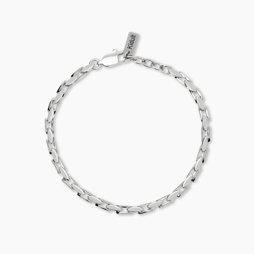 Bracciale-con-catena-fancy-uomo-in-acciaio-kidult-831087.jpg Bracciale in Acciaio Maglia Fancy Uomo Kidult - immagine 1
