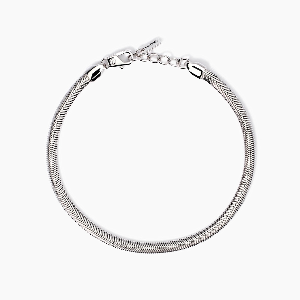 Bracciale-in-argento-uomo-maglia-snake-idea-regalo-533981.jpg Bracciale in Argento Maglia Snake Uomo Mabina - immagine 1