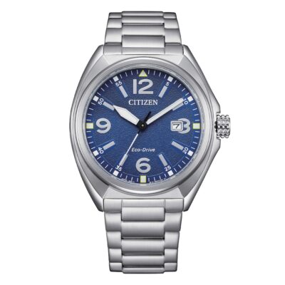 Citizen uomo orologio solo tempo blu collezione urban AW1571 76L