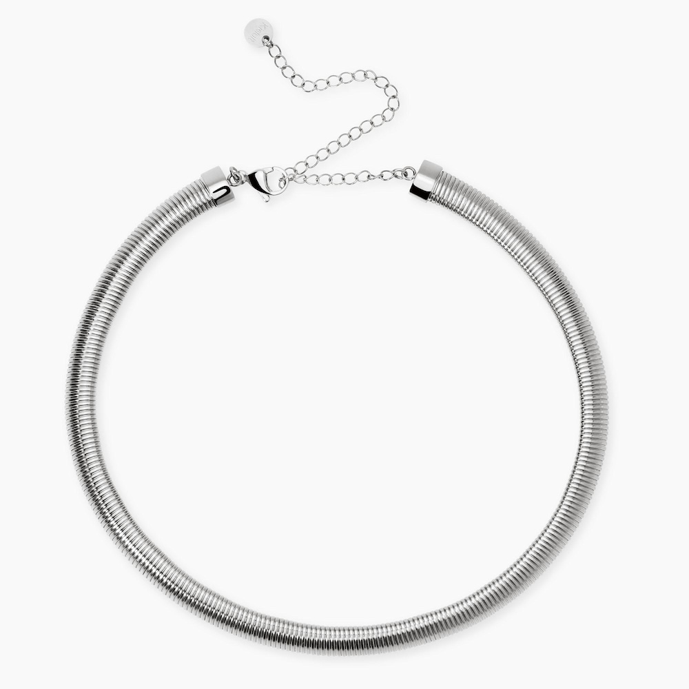 Girocollo-tubogas-donna-in-acciaio-idea-regalo-per-lei-kidult-851058.jpg Girocollo in Acciaio Tubogas Donna Kidult - immagine 1