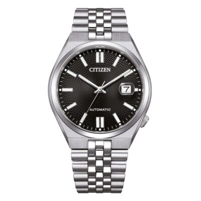 Orologio Meccanico Solo Tempo Nero Uomo Citizen Tsuyosa 60 NK0020 55E