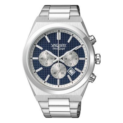 Orologio crono blu uomo vagary by citizen IV4 918 73