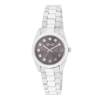 Orologio Solo Tempo Grigio con Indici Zirconi Bianchi Donna Liujo Timeless TLJ2482