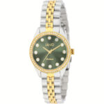 Orologio Jubilee Bicolore Solo Tempo Verde con Donna Liujo Deluxe TLJ2426