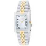 Orologio Rettangolare Bicolore Solo Tempo Numeri Romani Donna Liujo TLJ2650
