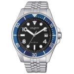 Orologio Solo Tempo Ghiera Blu Aqua39 Uomo Vagary By Citizen