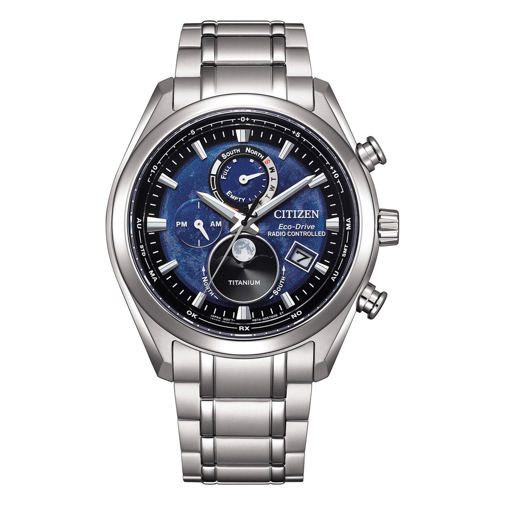 Orologio-uomo-moonphase-al-super-titanio-radiocontrollato-firmato-Citizen-BY1010-81L-idea-regalo-uomo.bmp Orologio Radio Controllato Blu Uomo Citizen Tsuki-yomi Moonphase BY1010-81L - immagine 1