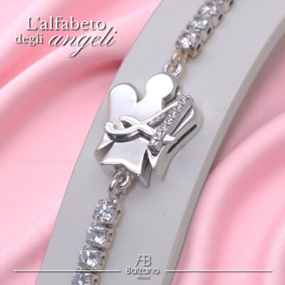 alfabeto degli angeli alfabeto degli angeli significato bracciale tennis argento zirconi ab preziosi balzano
