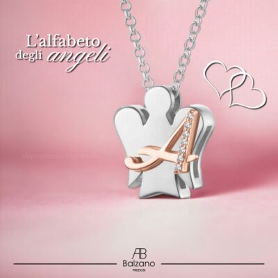 alfabeto degli angeli roberto giannotti store online angelo custode collana argento san valentino ab preziosi balzano