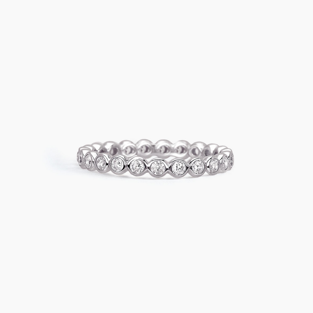 anello-mabina-donna-con-zirconi-523112.bmp Anello Veretta con Zirconi Bianchi Donna Mabina - immagine 1