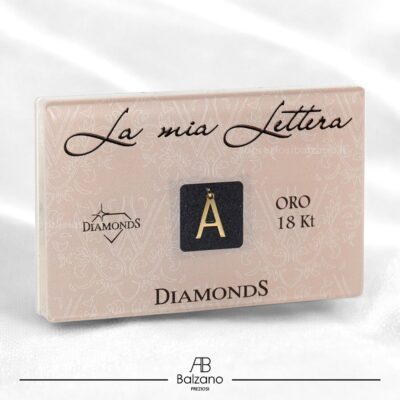blister lettera iniziale in oro 18 kt offerta regalo comunione battesimo cresima prezzi ab preziosi balzano