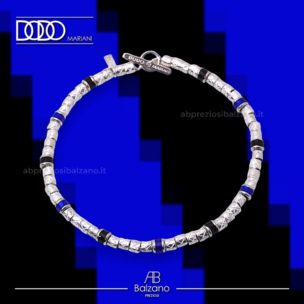 bracciale-nero-azzurro-in-argento-925-dodo-mariani-bracciali-squadre-calcio-ab-preziosi-balzano.jpg Bracciale NERO AZZURRO in Argento 925 Dodo Mariani - immagine 1