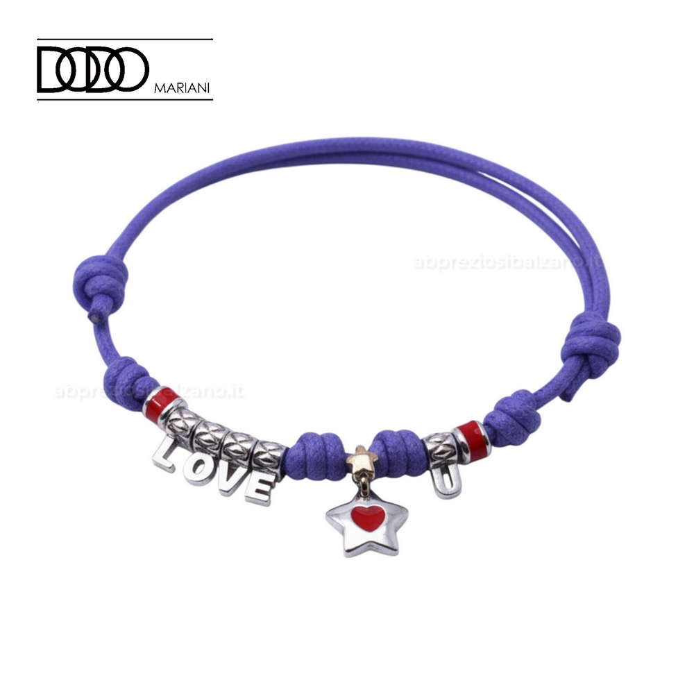 bracciale-san-valentino-dodo-mariani-argento-925-gioielli-donna-ab-preziosi-balzano.jpg Bracciale LOVE U Donna in Argento 925 Dodo Mariani - immagine 1