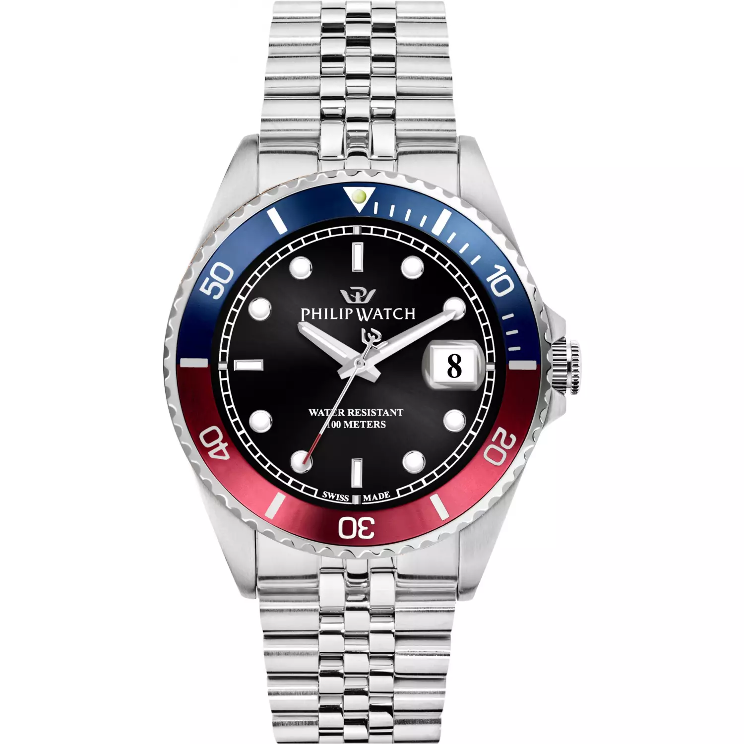 orologio-philip-watch-caribe-r8253597063-1.webp Orologio Pepsi Solo Tempo Uomo Philip Watch Caribe R8253597063 - immagine 1