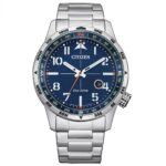Orologio Solo Tempo Blu Uomo Citizen AVIATOR  BM7550-87L