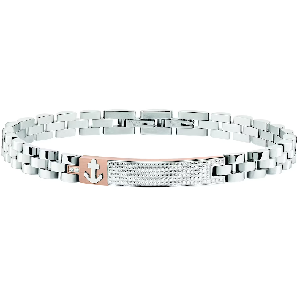 Bracciale-con-piastra-centrale-con-ancora-sector-marine-bracciale-idea-regalo-per-lui-SADQ37-.png Bracciale con Piastra Centrale e Dettaglio Ancora Uomo Sector Marine - immagine 1