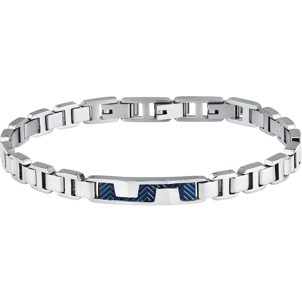 Bracciale-in-acciaio-con-dettaglio-blu-uomo-idea-regalo-per-lui-sector-SAVK14-.png Bracciale in Acciaio con Dettaglio Blu Uomo Sector Premium - immagine 1