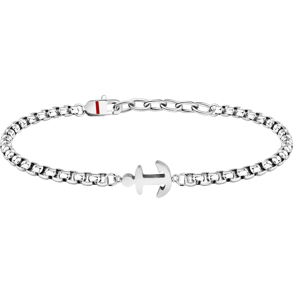 Bracciale-in-acciaio-maglia-veneta-con-ancora-centrale-idea-regalo-per-lui-sector-marine-SAGJ29-.png Bracciale Acciaio Maglia Veneta con Ancora Centrale Uomo Sector - immagine 1