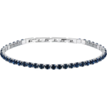 Bracciale Tennis con Pietre Blu Uomo Sector