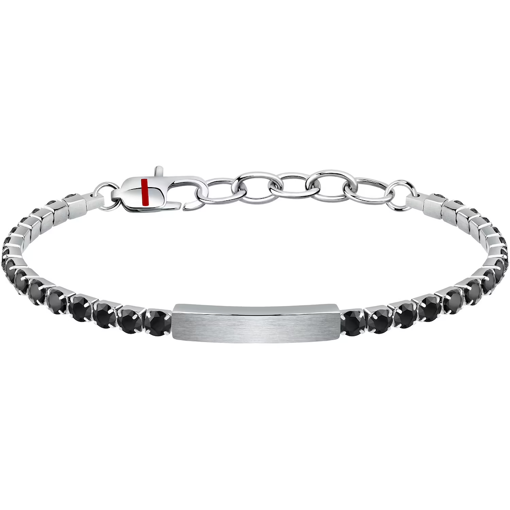 Bracciale-tennis-uomo-con-zirconi-neri-e-piastra-centrale-idea-regalo-per-lui-sector-SANN47-.png Bracciale Tennis con Pietre Nere e Piastra Uomo Sector - immagine 1