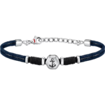 Bracciale Corda Nautica con Ancora Centrale Uomo Sector