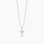 Collana con Ciondolo Croce Semplice Donna Mabina