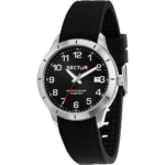 Orologio Solo Tempo Cinturino Nero Uomo 37mm Sector R3251578014