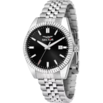 Orologio Solo Tempo Quadrante Nero Uomo Sector R3253240015
