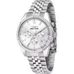 Orologio Crono Jubilee Quadrante Bianco Uomo Sector R3273640002