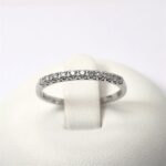 Anello Veretta di Diamanti 0.11ct Giorgio Visconti