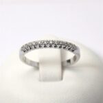 Anello Veretta di Diamanti 0.08ct Giorgio Visconti