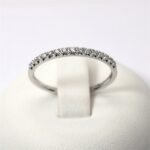 Anello Veretta di Diamanti 0.16ct Giorgio Visconti