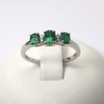 Anello Trilogy di Smeraldi Giorgio Visconti