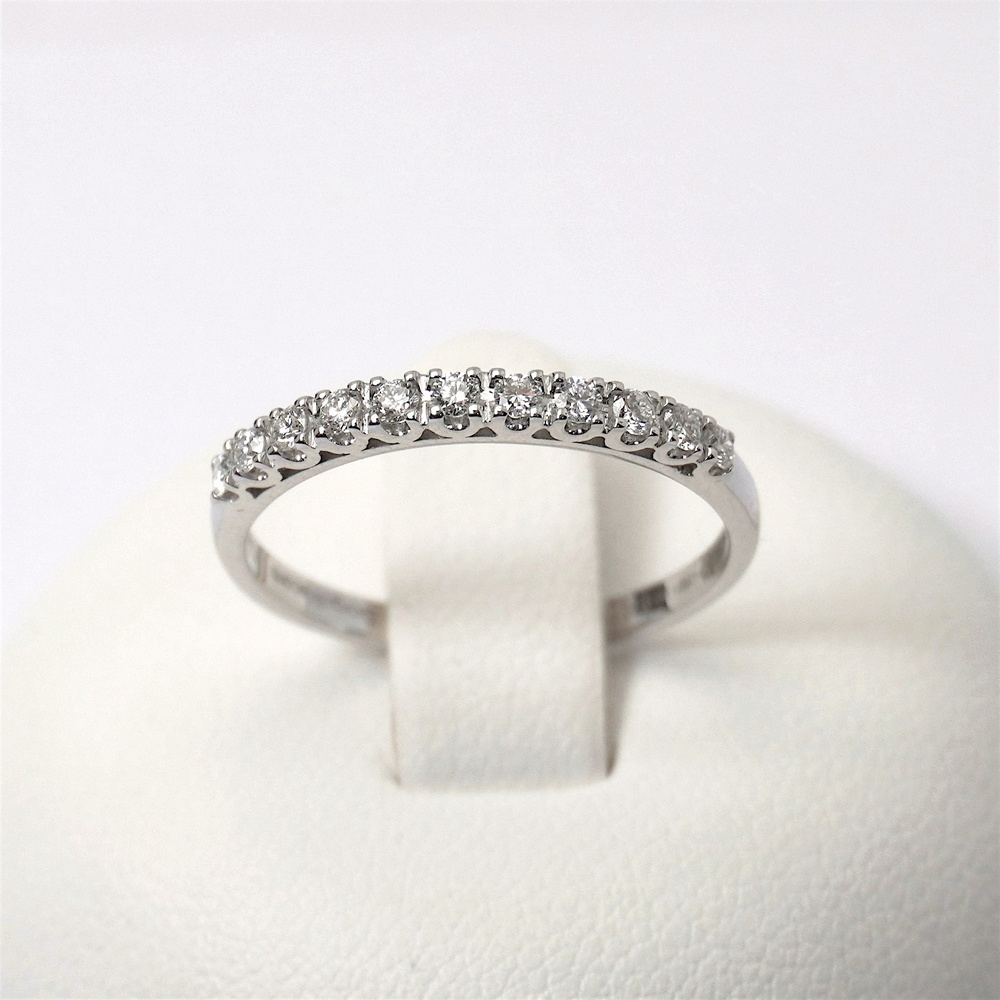 5 anello veretta prezzo diamanti giorgio visconti gioielli donna ab preziosi balzano gioielleria bari Anello Veretta di Diamanti 0.20ct Giorgio Visconti - immagine 1
