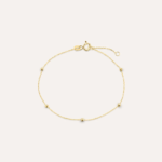 Bracciale con Sfere Alternate in Oro Giallo 9kt Stroil Beverly