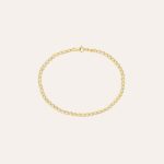 Bracciale Maglia Traversino in Oro Giallo 9kt Stroil Colette
