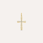 Ciondolo Croce Bicolore in Oro 9kt  Stroili Holy
