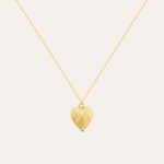 Collana con Cuore Lavorato Oro Giallo 9kt Stroili Beverly