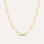 Collana Maglia Figaro in Oro Giallo 9kt 50cm Stroili L'homme Or