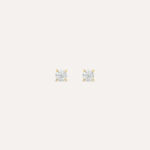 Orecchini Punto Luce Zircone 3mm in Oro Giallo 9kt Stroili Claire