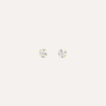 Orecchini Punto Luce Zircone Bianco 3mm Oro Giallo 9kt Stroili Bon Ton