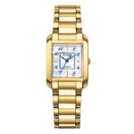 Orologio Solo Tempo Dorato Madreperla Citizen Square EW5602-81D