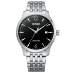 Orologio Solo Tempo Nero Automatico Uomo Citizen Classic NJ0110-85E