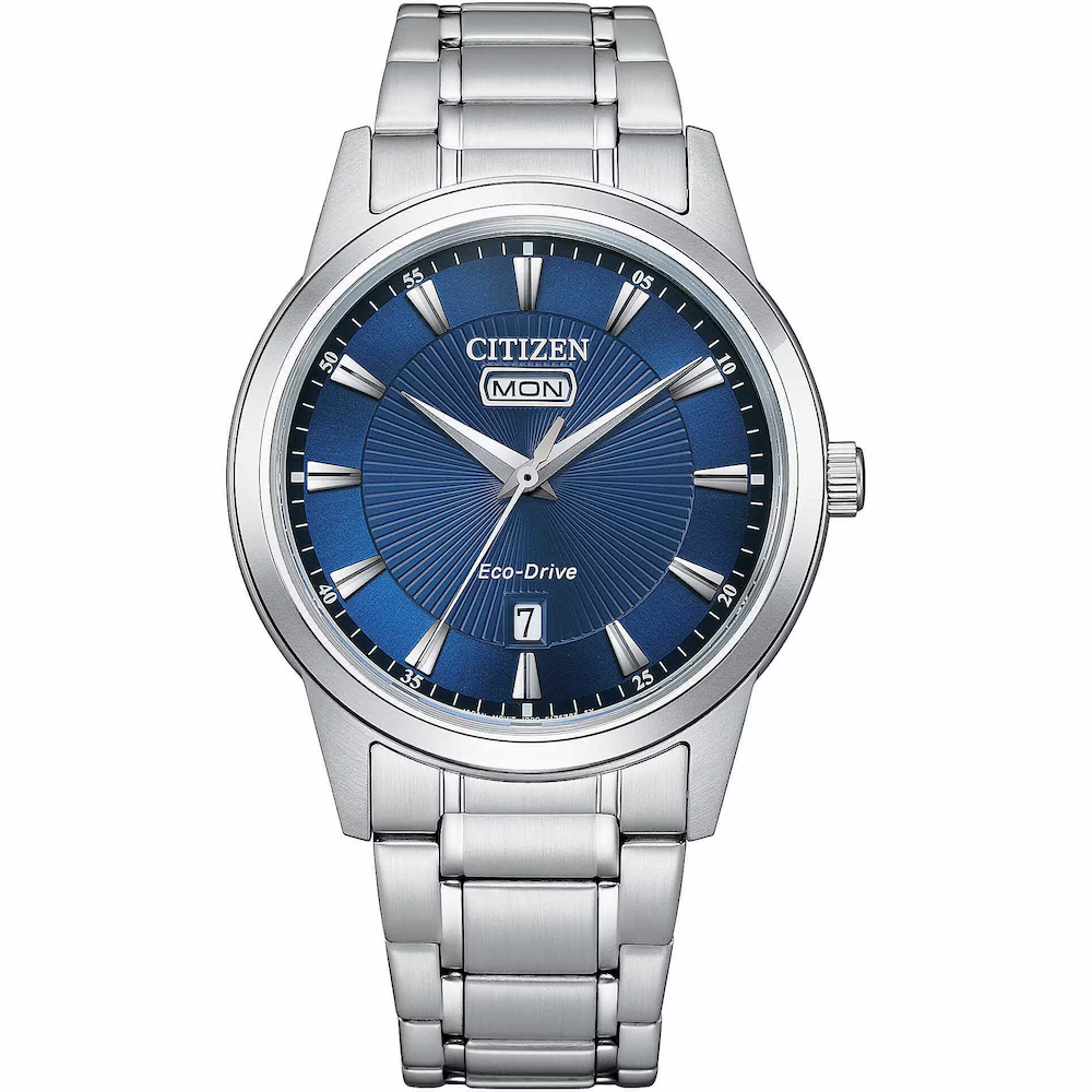 Orologio citizen solo tempo quadrante blu idea regalo per lui AW0100-86L Orologio Solo Tempo Blu Uomo Citizen Classic AW0100-86L - immagine 1